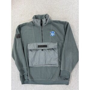 Seton Hall Pirates Stitched Logo Fleece Campus Pullover (Men's Medium) Gray